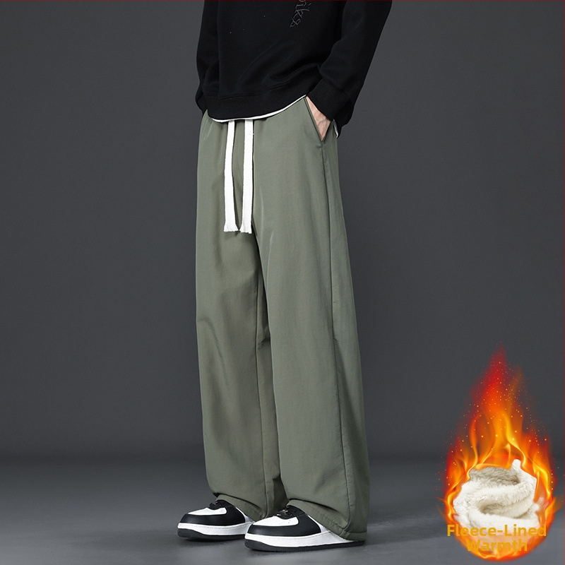 Laiakujulised nailonist sportpüksid keskmise vöökohtaga, mikroelastsus, igapäevane sportlik stiil, talv 2025