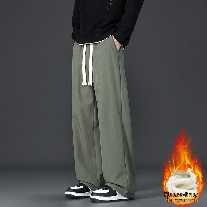 Laiakujulised nailonist sportpüksid keskmise vöökohtaga, mikroelastsus, igapäevane sportlik stiil, talv 2025