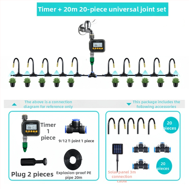 SKYPACE ABS Išmanus laistytuvų su nuotolinio valdymo – automatinis laistymas namų sodams, žemės ūkiui ir viešoms žaliosioms zonoms