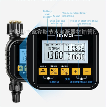 Irigator inteligent SKYPACE – ABS, control inteligent al udării de la distanță