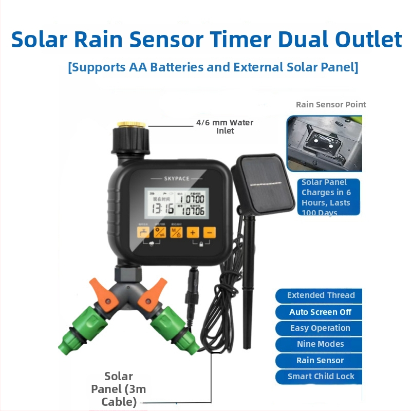 Irigator inteligent SKYPACE – ABS, control inteligent al udării de la distanță