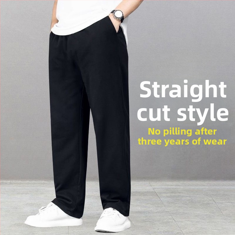 Pánske casual nohavice s fleecovou výstelkou, rovný strih, stredne vysoký pás, šnúrkové zapínanie, polyester
