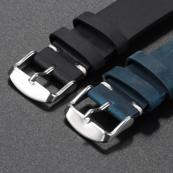 Δερμάτινο λουράκι Huawei ρολογιού, Crazy Horse δέρμα, vintage ρετρό στυλ με επιρροές Λογοτεχνίας και Τέχνης, Άνοιξη 2024 έκδοση