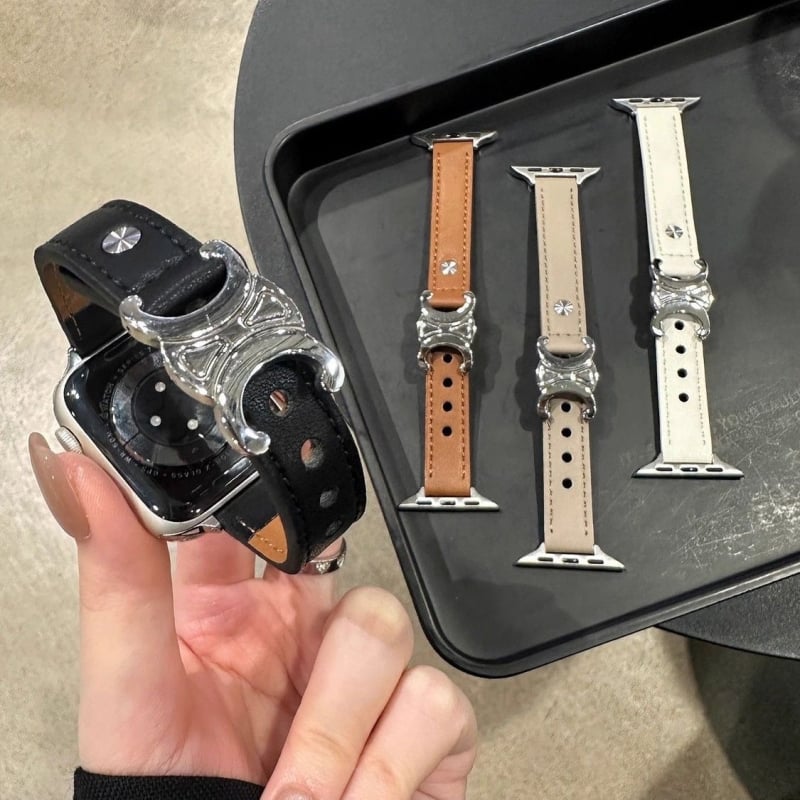 Ximeng Kožni remen za Apple Watch s magnetskom kopčom – moderan luk dizajn