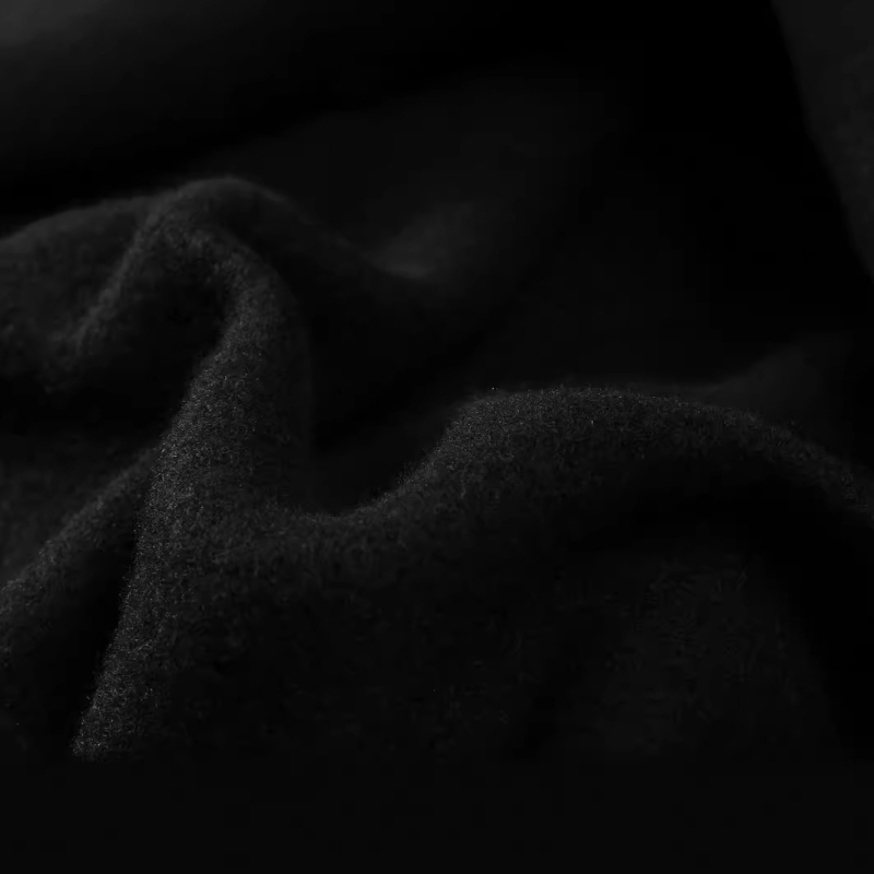 Kapučių megztinio ir kelnių komplektas — poliesterio pluoštas, ilgos rankovės, ilgosios kelnės, megztinis, keturi metų laikai