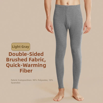 Unisex termálne nohavice z polyesteru, hrubá jednovrstvá látka, dĺžka nohavíc, 90–95% polyester