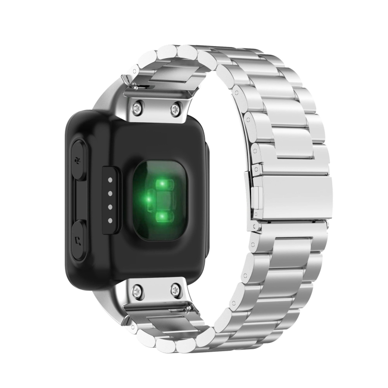 Kovový náramok Garmin Forerunner 30/35 – nerezová oceľ, spona motýľ