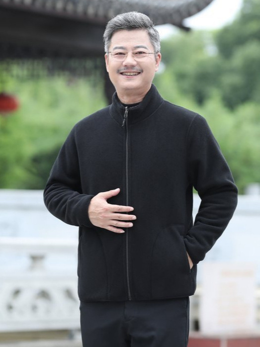 Vanjska odjeća (dugi rukavi, stojeći ovratnik, zatvarač, zima)