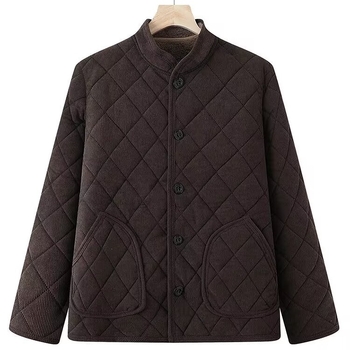 Muška zimska unutarnja odjeća, labavi redoviti kroj, dugi rukav, debeli pamučni sloj