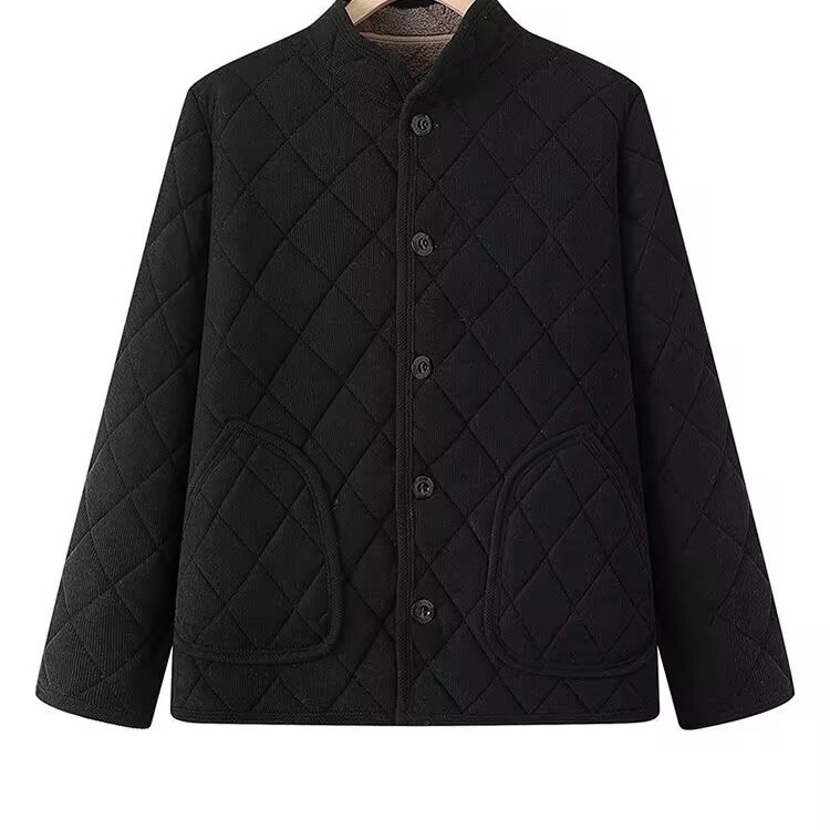 Muška zimska unutarnja odjeća, labavi redoviti kroj, dugi rukav, debeli pamučni sloj