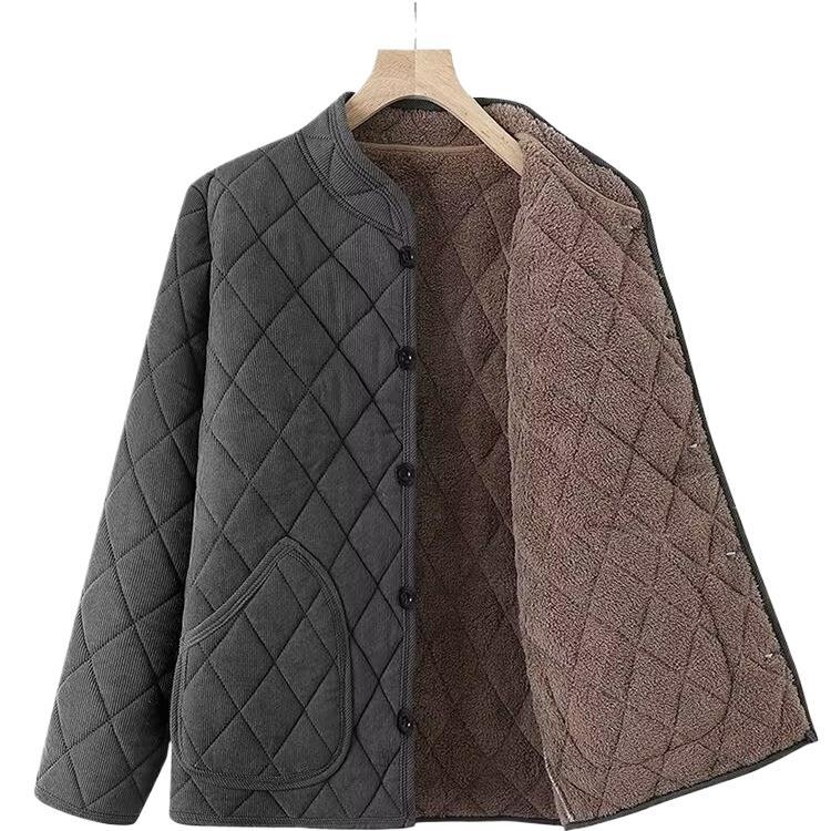 Muška zimska unutarnja odjeća, labavi redoviti kroj, dugi rukav, debeli pamučni sloj