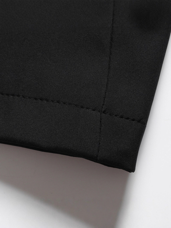 Meeste talvepolüesterjakk lapelliga, pikkade varrukatega ja eesmine tõmblukk