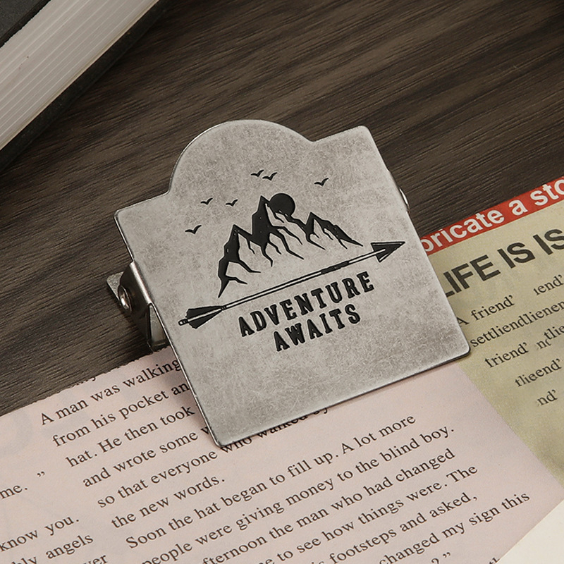 Kelionės dienoraščio klipas su kelių raštų dizainu – Prekės ženklas: Fang jiaheng; Medžiaga: Geležis; Prekės tipo: Hand account holder