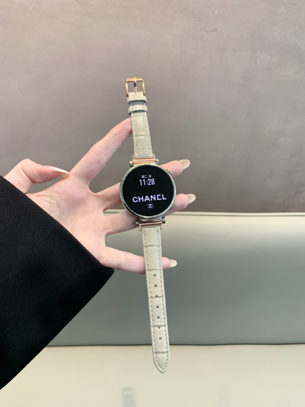 Kožna narukvica za Huawei GT6/GT5/GT4 Pro – bambus uzorak, ženski stil, kopča s pinom