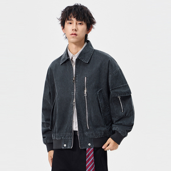 Ανδρικό μπουφάν εργασίας, Slim-Fit, ύφασμα Vinylon-Lycra, παχυμένο ύφασμα, αρχικός σχεδιασμός