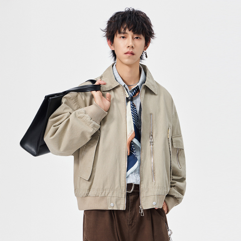 Ανδρικό μπουφάν εργασίας, Slim-Fit, ύφασμα Vinylon-Lycra, παχυμένο ύφασμα, αρχικός σχεδιασμός