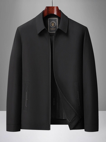 Muško sako s reverom, uski kroj, zatvarač, poliester, proljeće–jesen