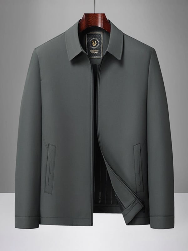 Muško sako s reverom, uski kroj, zatvarač, poliester, proljeće–jesen