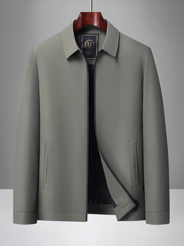 Muško sako s reverom, uski kroj, zatvarač, poliester, proljeće–jesen