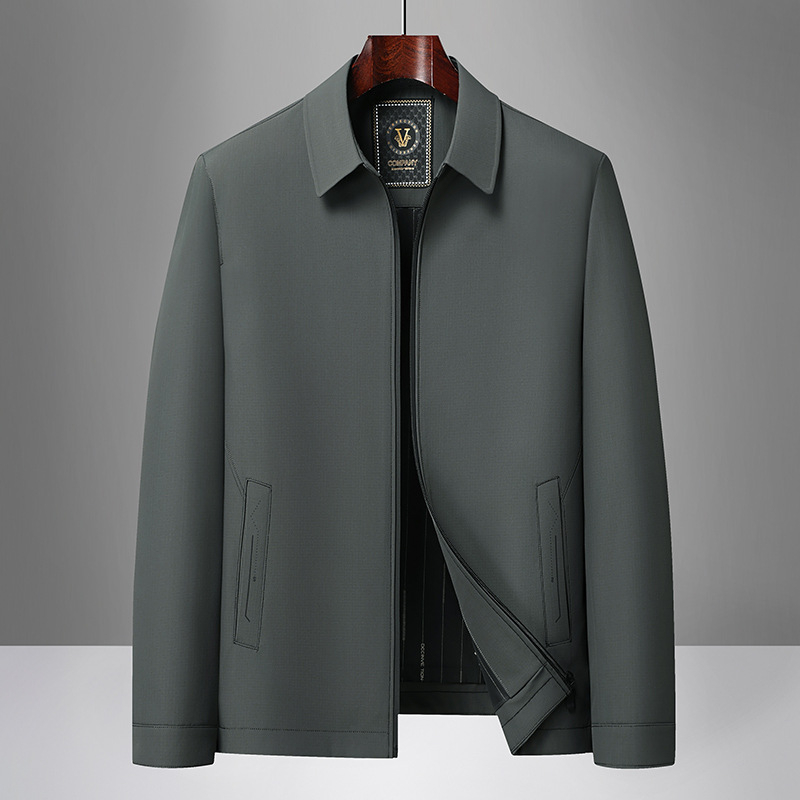 Muško sako s reverom, uski kroj, zatvarač, poliester, proljeće–jesen