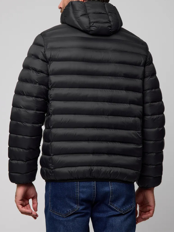 Kapuljačasta zimna jakna, širokog kroja, zatvarač, prozračna poliester tkanina, za odrasle