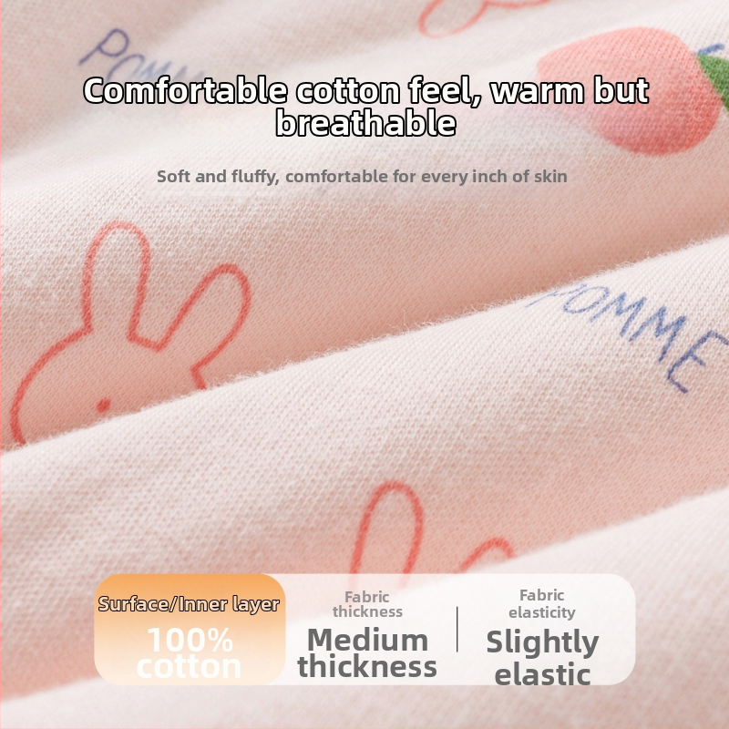 Zīdaiņu ziemas kokvilnas bikses ar kvilētu pildījumu — universālas, augsta vidukļa aizsardzība vēderam, 100% kokvilna, vecums 1–3 gadi