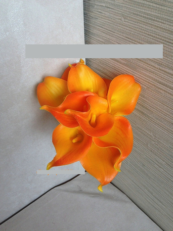 Veleprodaja umjetnog cvijeća i biljaka za izvoz, dostupne razne boje, uključujući mini poliuretanske kale.