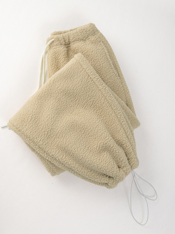 Pantaloni femei din lână de miel, căptușeală fleece, croială dreaptă, talie înaltă, iarnă