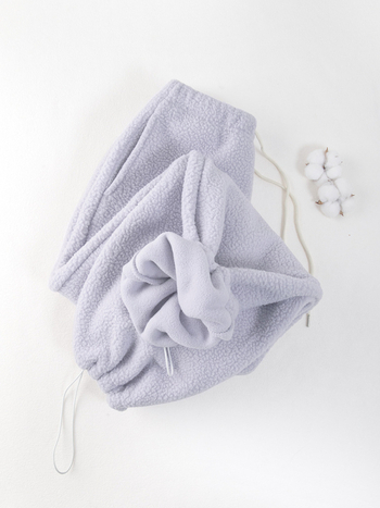 Pantaloni femei din lână de miel, căptușeală fleece, croială dreaptă, talie înaltă, iarnă