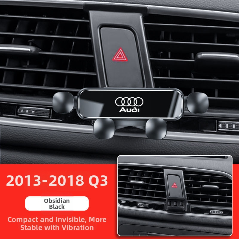 Senzhong θήκη κινητού για ταμπλό Audi – εγκατάσταση Snap-On, στυλ τετρα-point αγκίστρωσης, συμβατή με μοντέλα Audi A4L, A6L, A3, Q5L, Q2L, Q3, A5, A7, Q7, A8L, Q8