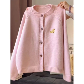 Kardigan pulover s anime vezom, Arctic fleece tkanina, akril 30-50%, duljina 50-65 cm