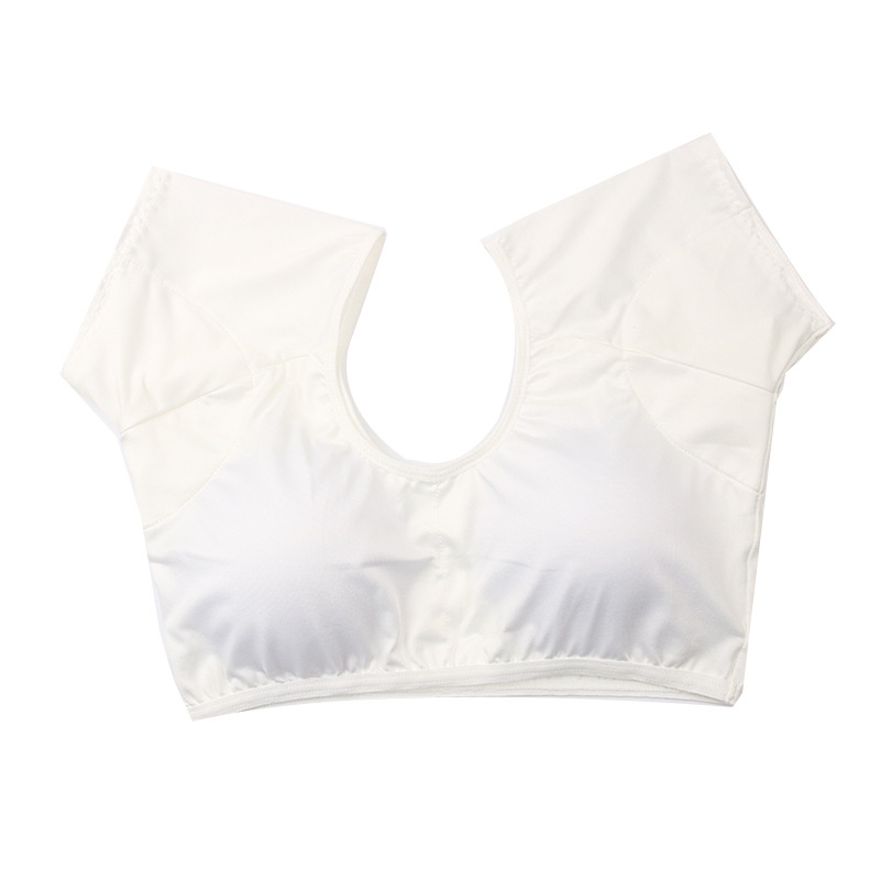 Kamisola s ugrađenim jastučićem za grudi i upijanjem znoja ispod pazuha, kratki rukav, okrugli izrez, Milk Silk tkanina, 95–100% poliester