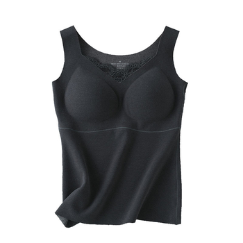 Női termál mellény – alapréteg Mulberry selyemből, 90–95% selyem, vékony anyag (101–120 g/m2), V-nyak, egy réteg, egyszínű