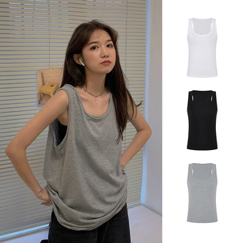 Split Book Szabadon szabott, ujjatlan felső halterneck-kialakítással – középmérethossz, Milk Silk poliészter keverék 95%+