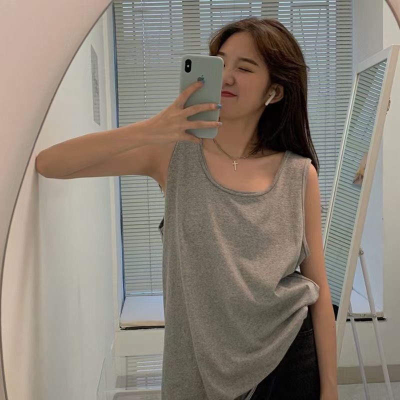 Split Book Szabadon szabott, ujjatlan felső halterneck-kialakítással – középmérethossz, Milk Silk poliészter keverék 95%+