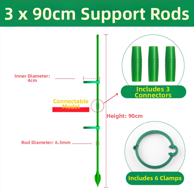 Kāpšanas augu atbalsts – Monstera stabs, zīmols Su su, mājas dārzkopībai (Materiāls: Cits; Tips: Kāpjošs pergola; Piemērošana: Mājas dārzkopība)