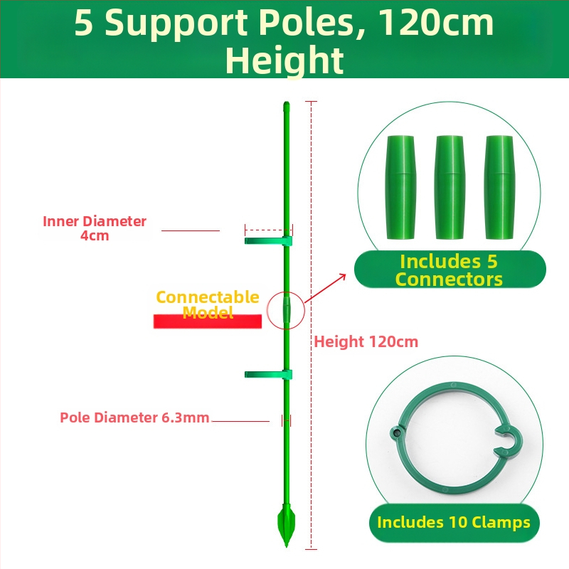 Kāpšanas augu atbalsts – Monstera stabs, zīmols Su su, mājas dārzkopībai (Materiāls: Cits; Tips: Kāpjošs pergola; Piemērošana: Mājas dārzkopība)