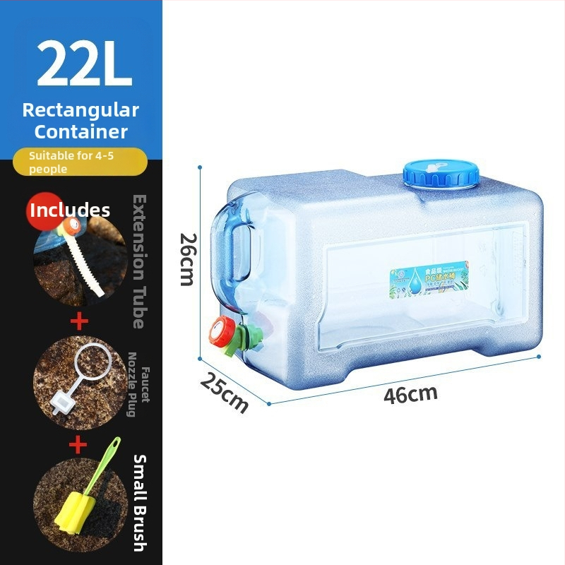 Ārējā ūdens uzglabāšanas spainis ar krānu – PU materiāls, ciets, iekšējā dokumentu nodalījums, 2023. gada ziema.