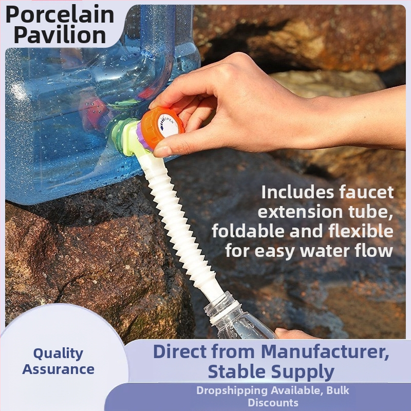 Ārējais ūdens uzglabāšanas kannas ar krānu, PU materiāls, mini izmērs, ciets korpuss, ziemas 2023 izlaidums, iekšējā dokumentu nodalījums