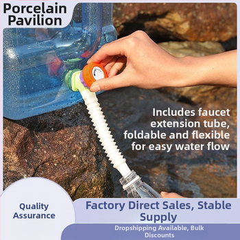 Ārējā ūdens uzglabāšanas kanna ar krānu, lielas ietilpības tīra ūdens tvertnes kemperiem (PU; ciets korpuss; iekšējā konstrukcija: dokumentu soma; unisex stils; Ziemas 2023 izlaidums)