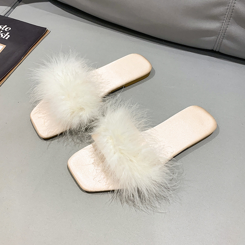 Papuče za djeveruše, koreanskog stila (gumen potplat, unutarnja tkanina, jednobojni uzorak, debljina potplata 0–3 cm)
