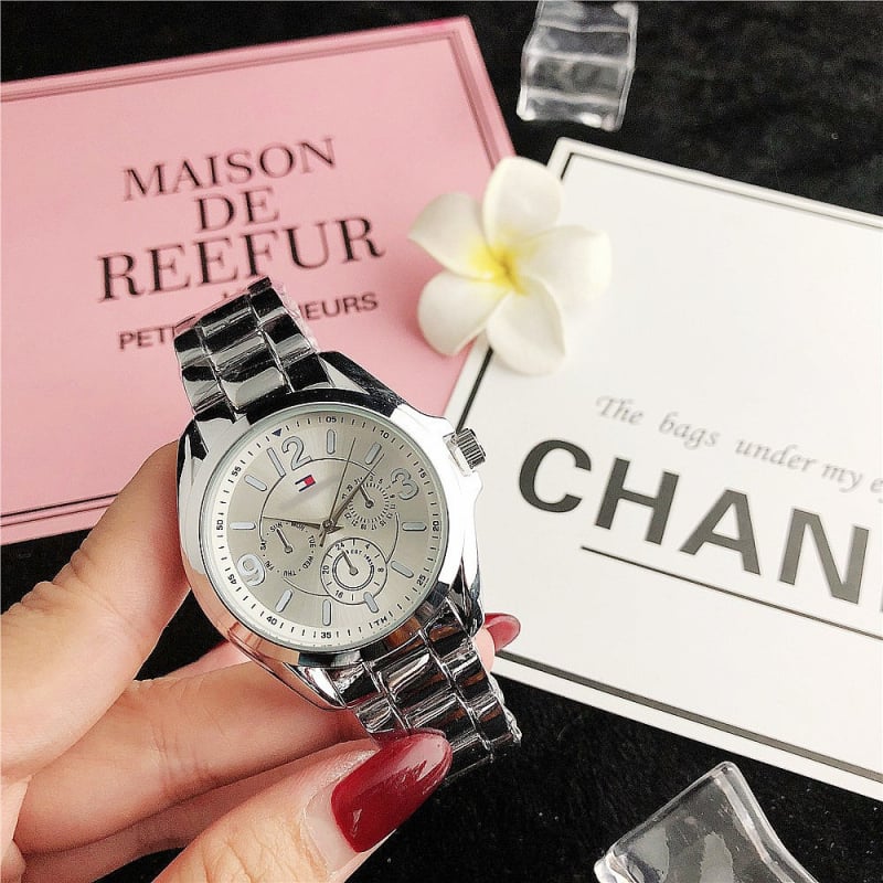 Kvarcni sat s SL68 mehanizmom, analogni prikaz, korona oblika luka, kućište od legure, kaiš od legure