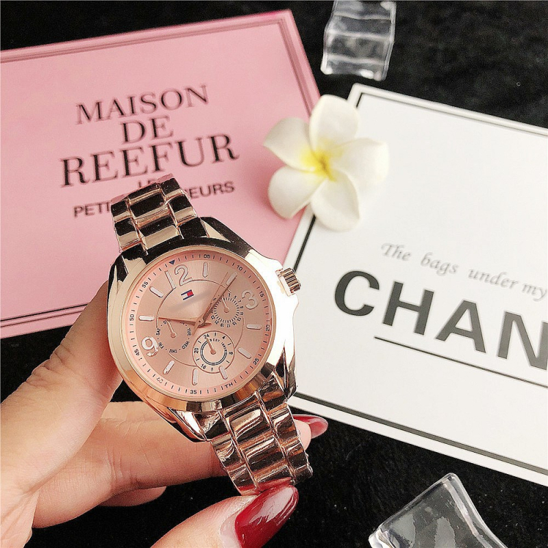 Kvarcni sat s SL68 mehanizmom, analogni prikaz, korona oblika luka, kućište od legure, kaiš od legure