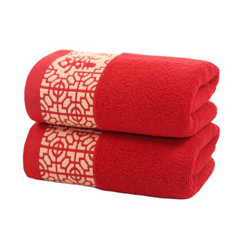 Jacquard ručnik Dvostruka Sreća — 100–120 g, 100% pamuk, jednostrano vlakno