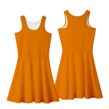 Bugesezhiyu ruha és rövid ujjú top készlet (Poliészter; Egységes minta; Hercegnő-stílus; A-vonalú szoknya; Mini hossz)