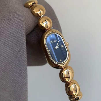 Scottie Shigodi 9731b Ženski ovalni kvarcni sat, Kvarcni mehanizam Shigodi, Ovalni brojčanik, Kućište od legure, Vodootporan do 30m