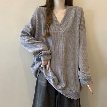 Дамски флийсов топ с V-образно деколте, полиестер със спандекс 90–95%, стил Royal Sister, Пролет 2025