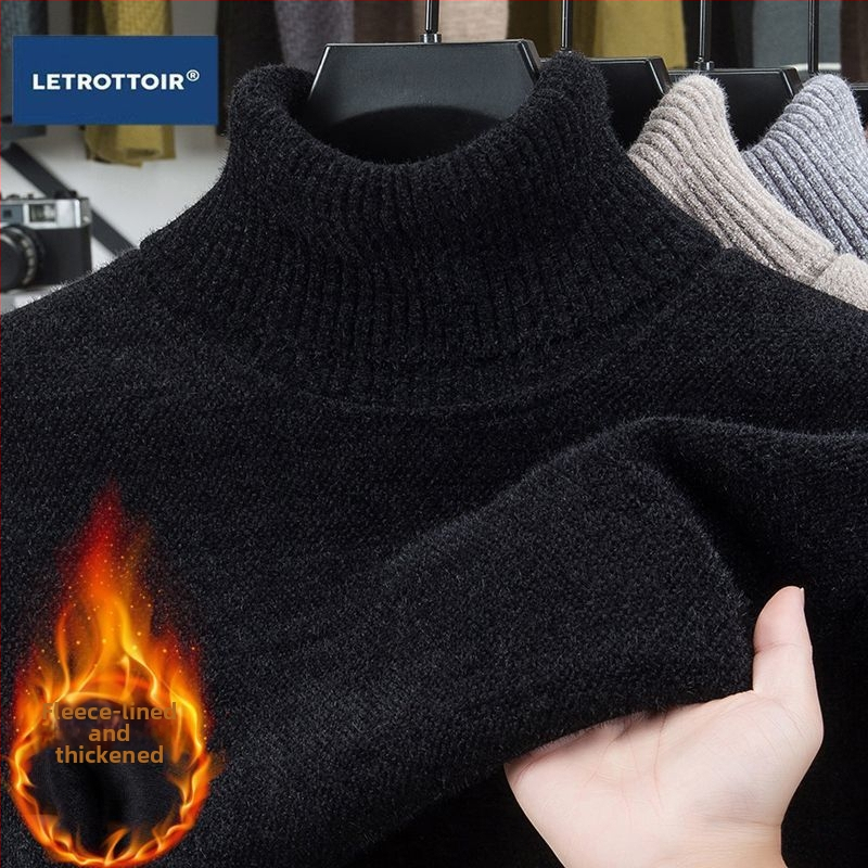 Pánska mikina s kapucňou z hrubého fleece, vnútorná bavlnená vrstva, úzky strih, 300 g/m²