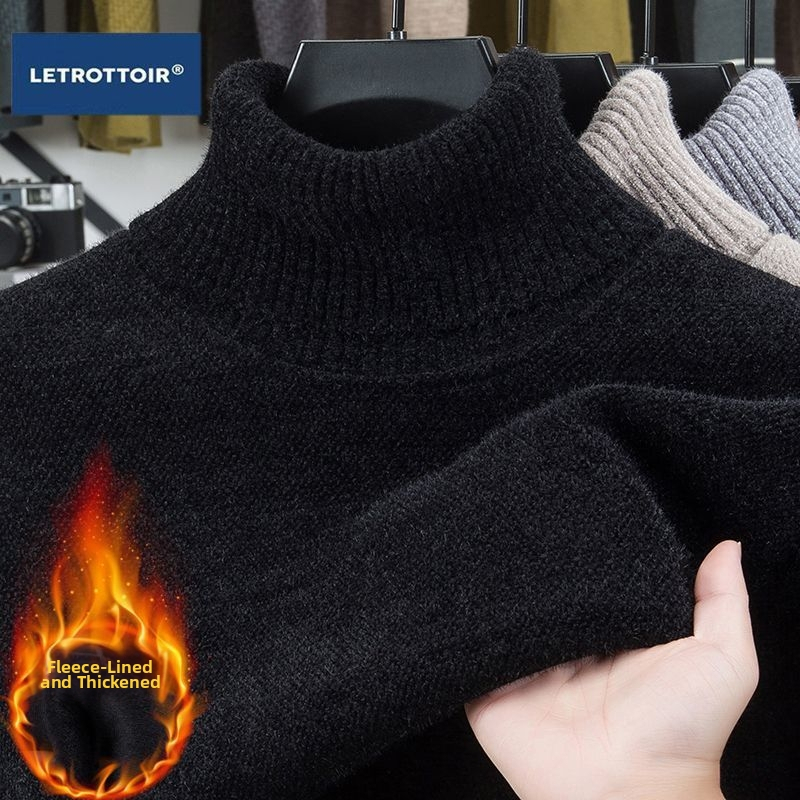 Pánska mikina s kapucňou z hrubého fleece, vnútorná bavlnená vrstva, úzky strih, 300 g/m²