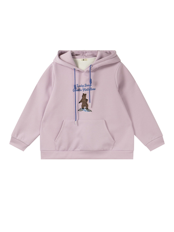 Plusz méretű női kapucnis pulóver, belső fleece-béléssel, hímzett betűkkel (2025 téli kiadás, vastag kötött)